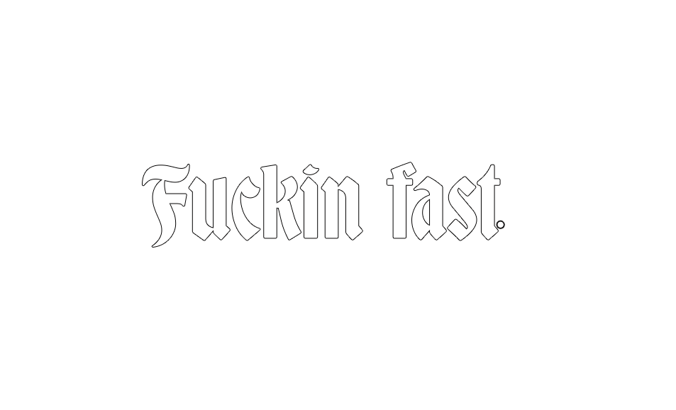 16 めちゃくちゃ速い White Fuckin fast