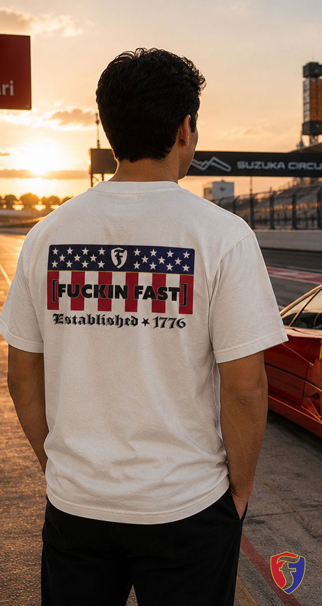 めちゃくちゃ速い旗 Est. 1776