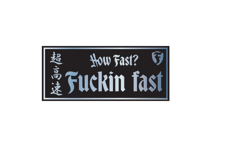 3 ホイルステッカー Foil Sticker