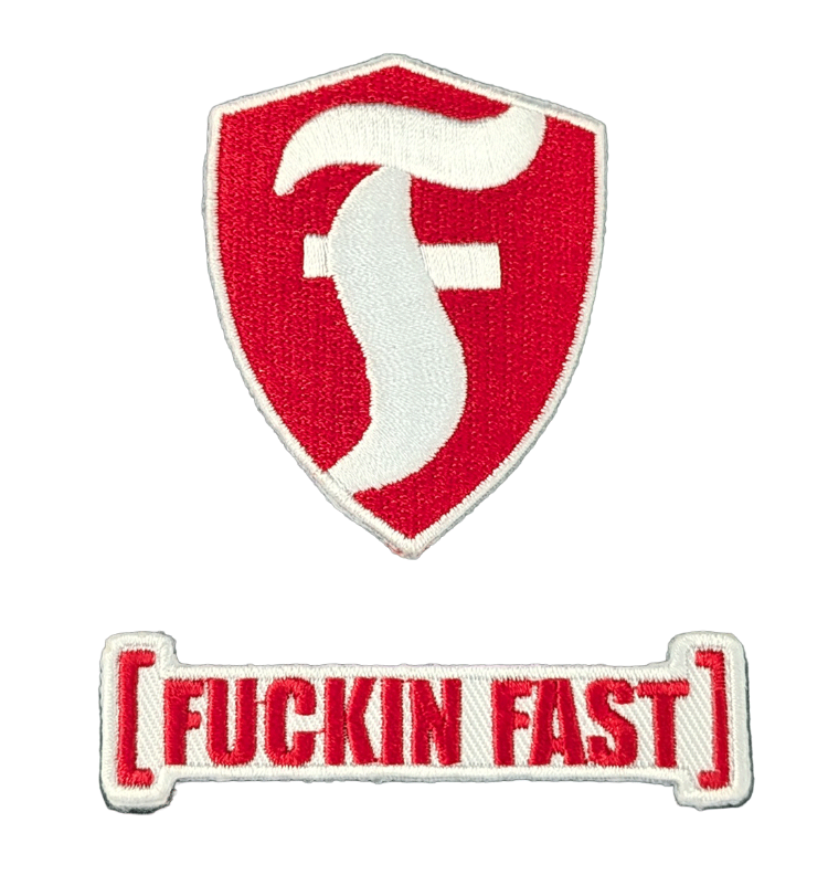 ロゴ入りアイロン刺繍パッチ Logo iron on embroidered patch