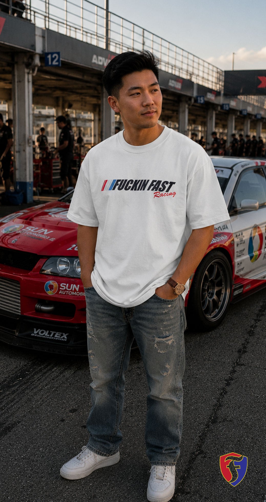 赤白青レーシング Red white blue Racing