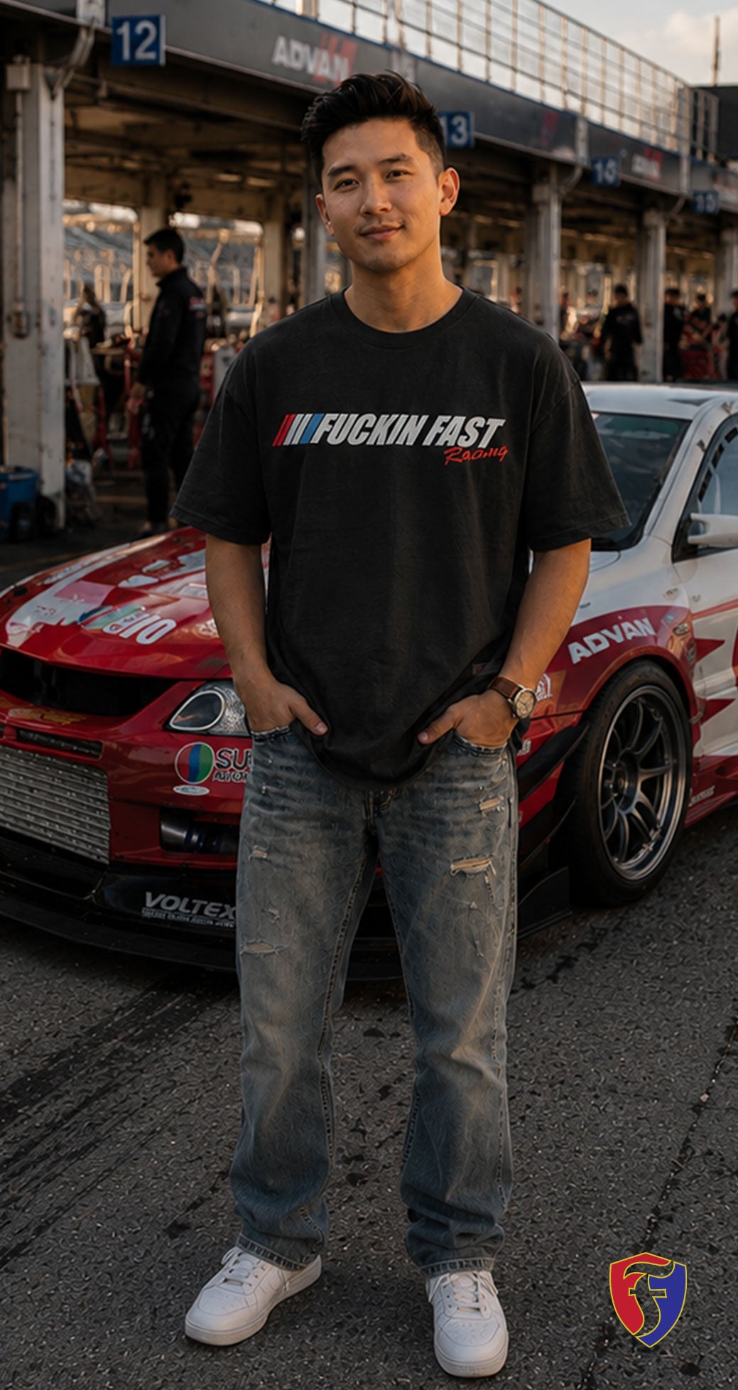 赤白青レーシング Red white blue Racing