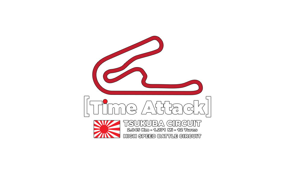 12 ホワイトタイムアタックトラック White Time Attack Track